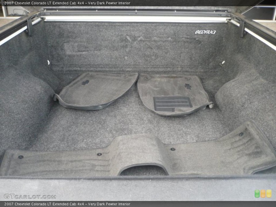 Very Dark Pewter Interior Trunk for the 2007 Chevrolet Colorado LT Extended Cab 4x4 #40231586