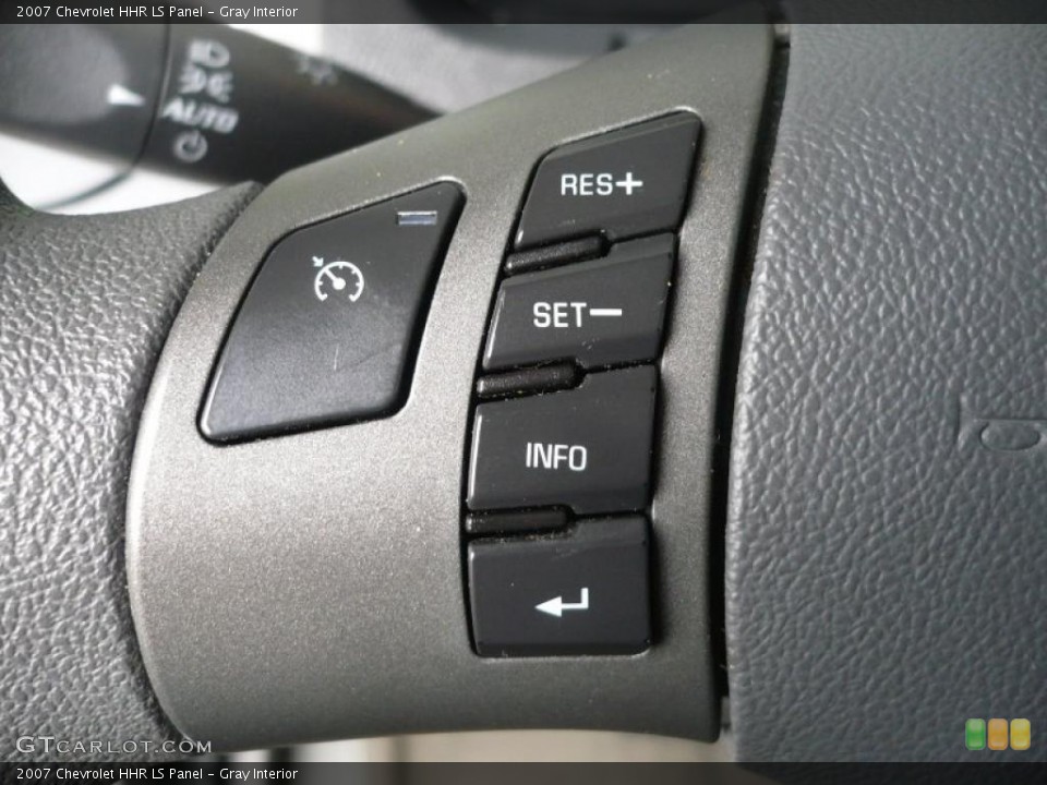 Gray Interior Controls for the 2007 Chevrolet HHR LS Panel #40232782
