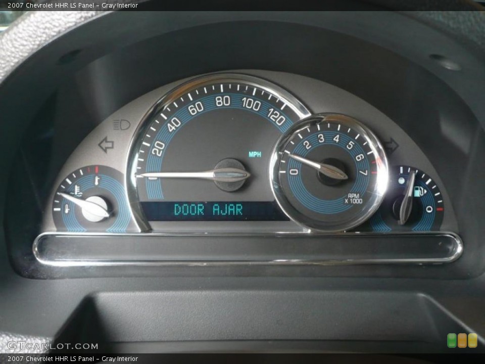 Gray Interior Gauges for the 2007 Chevrolet HHR LS Panel #40232850