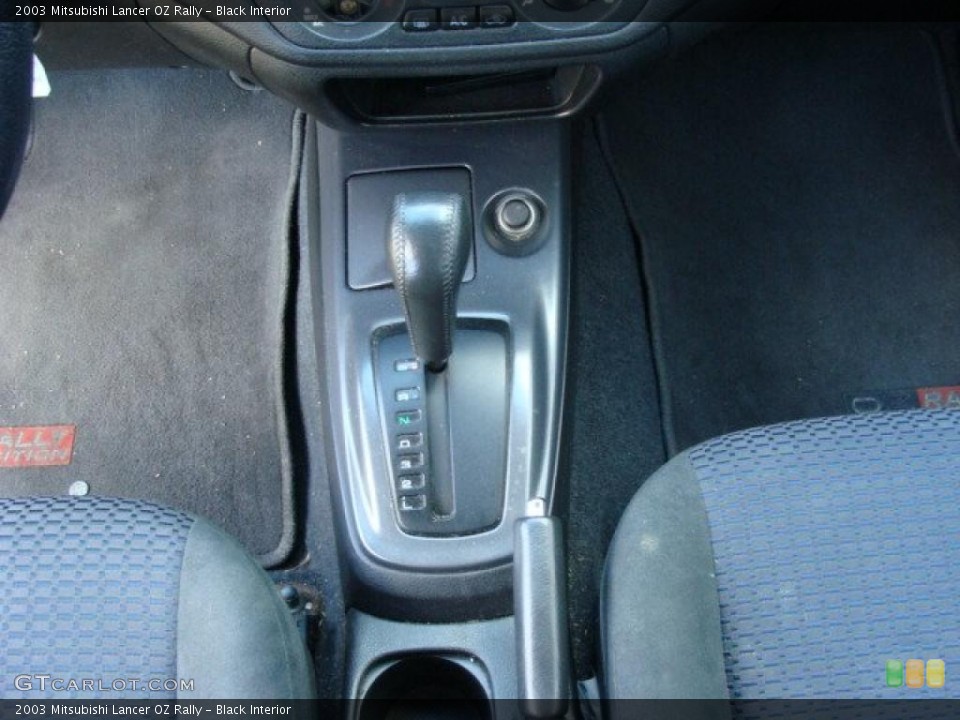Black Interior Transmission for the 2003 Mitsubishi Lancer OZ Rally #40233398