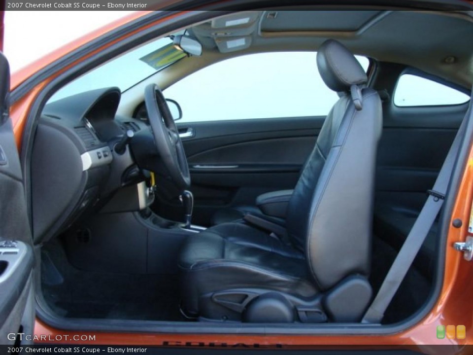 Ebony Interior Photo for the 2007 Chevrolet Cobalt SS Coupe #40233570