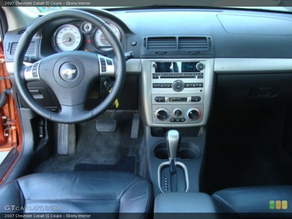 Ebony Interior Prime Interior for the 2007 Chevrolet Cobalt SS Coupe #40233602