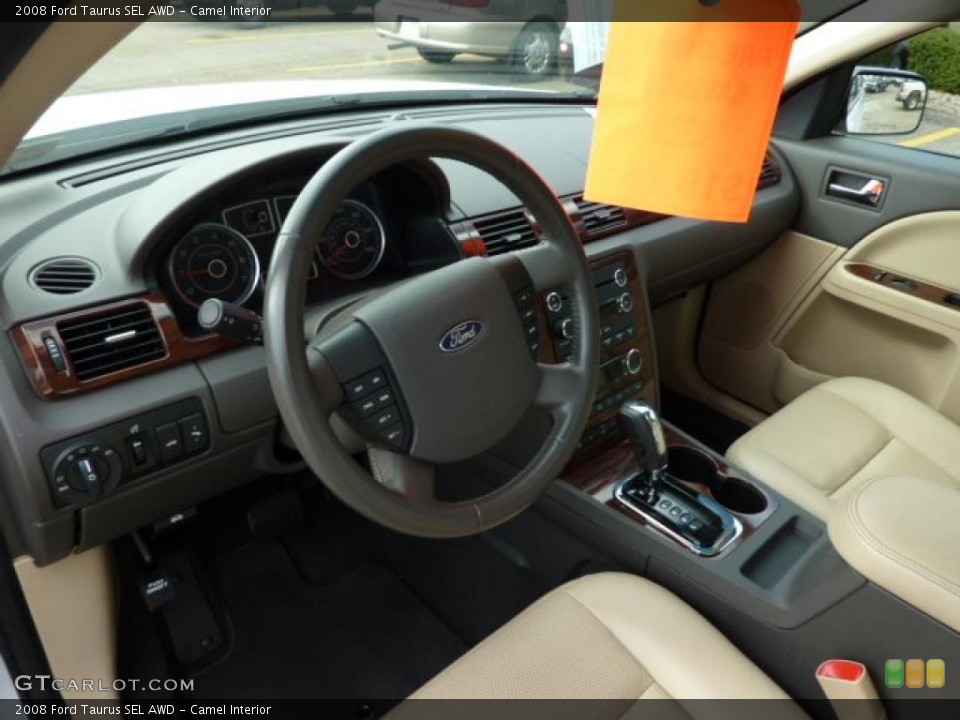 Camel Interior Prime Interior for the 2008 Ford Taurus SEL AWD #40237566