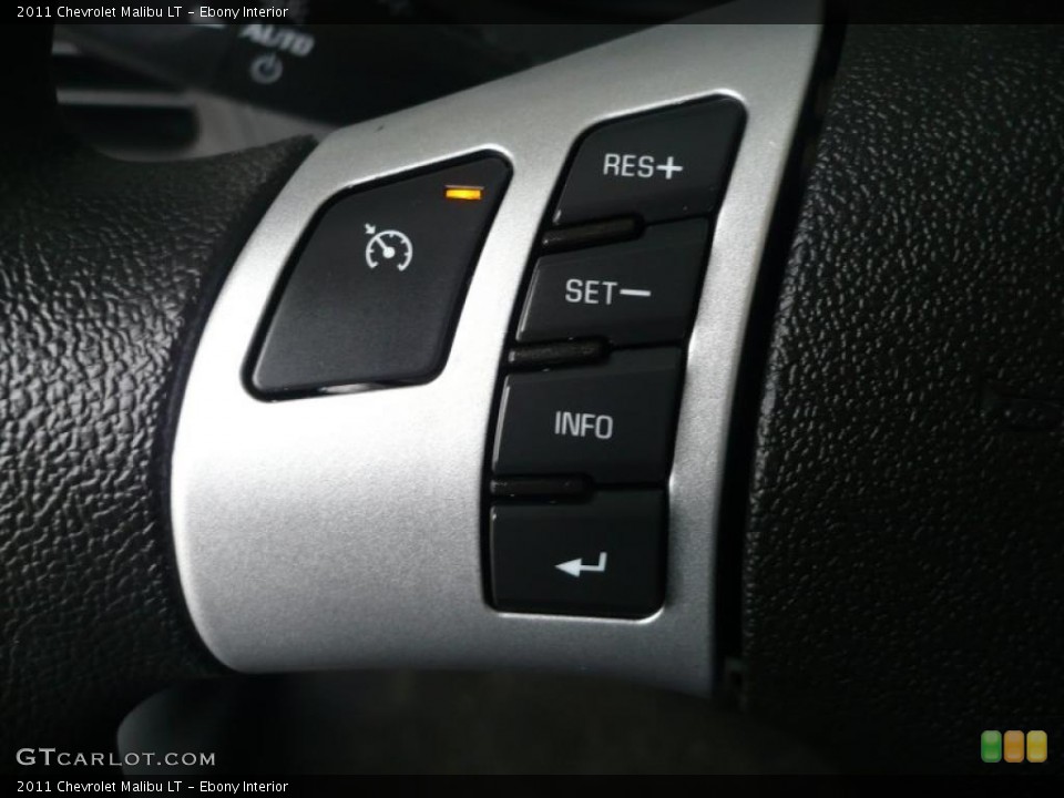Ebony Interior Controls for the 2011 Chevrolet Malibu LT #40238530