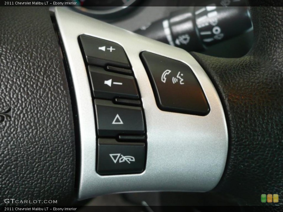Ebony Interior Controls for the 2011 Chevrolet Malibu LT #40238552