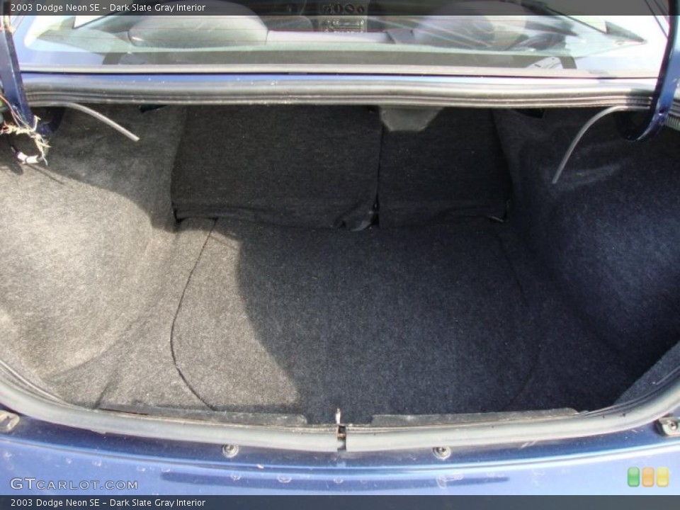 Dark Slate Gray Interior Trunk for the 2003 Dodge Neon SE #40238994