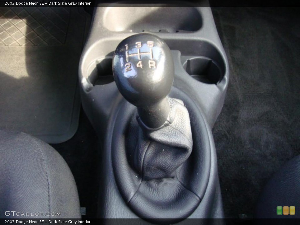 Dark Slate Gray Interior Transmission for the 2003 Dodge Neon SE #40239274