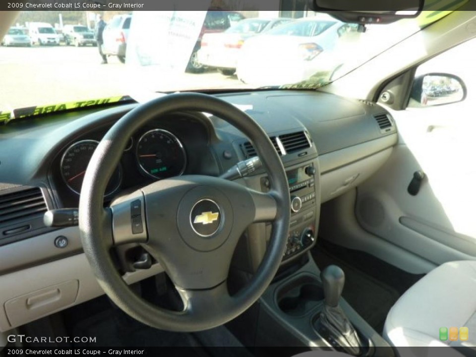 Gray Interior Prime Interior for the 2009 Chevrolet Cobalt LS Coupe #40243981