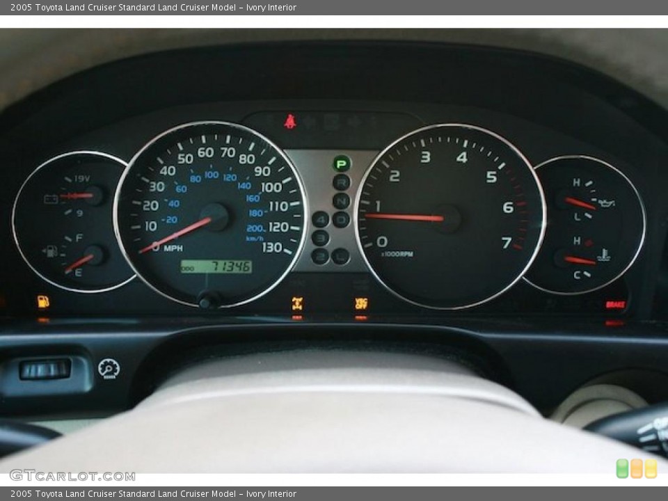 Ivory Interior Gauges for the 2005 Toyota Land Cruiser  #40246246