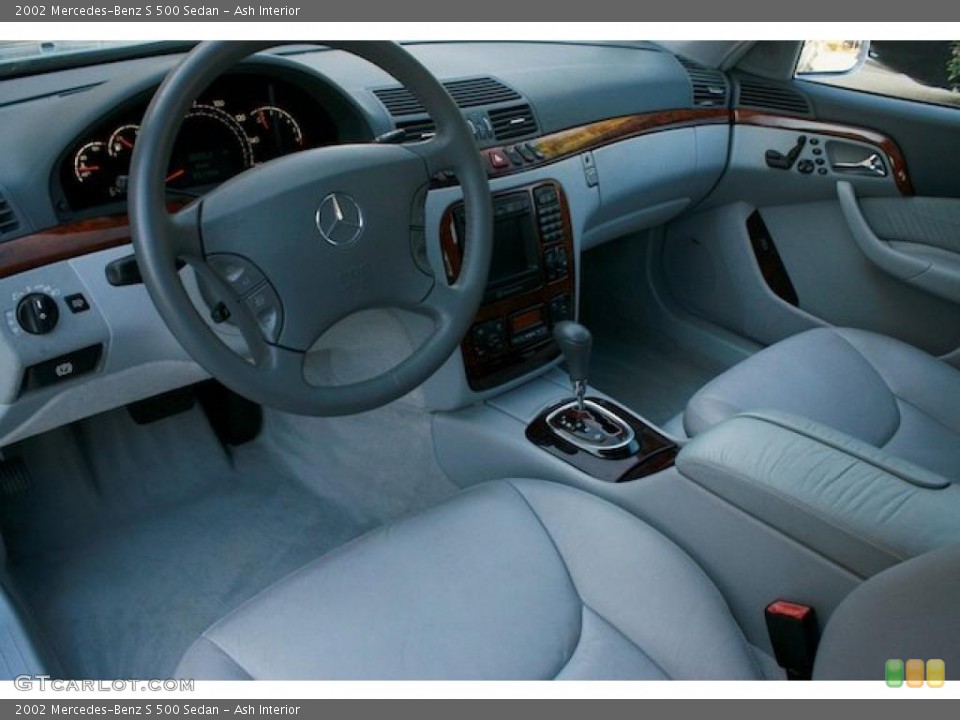 Ash Interior Prime Interior for the 2002 Mercedes-Benz S 500 Sedan #40247574