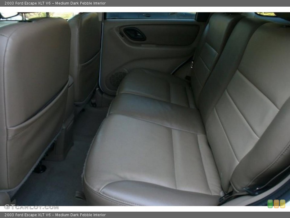 Medium Dark Pebble Interior Photo for the 2003 Ford Escape XLT V6 #40248166