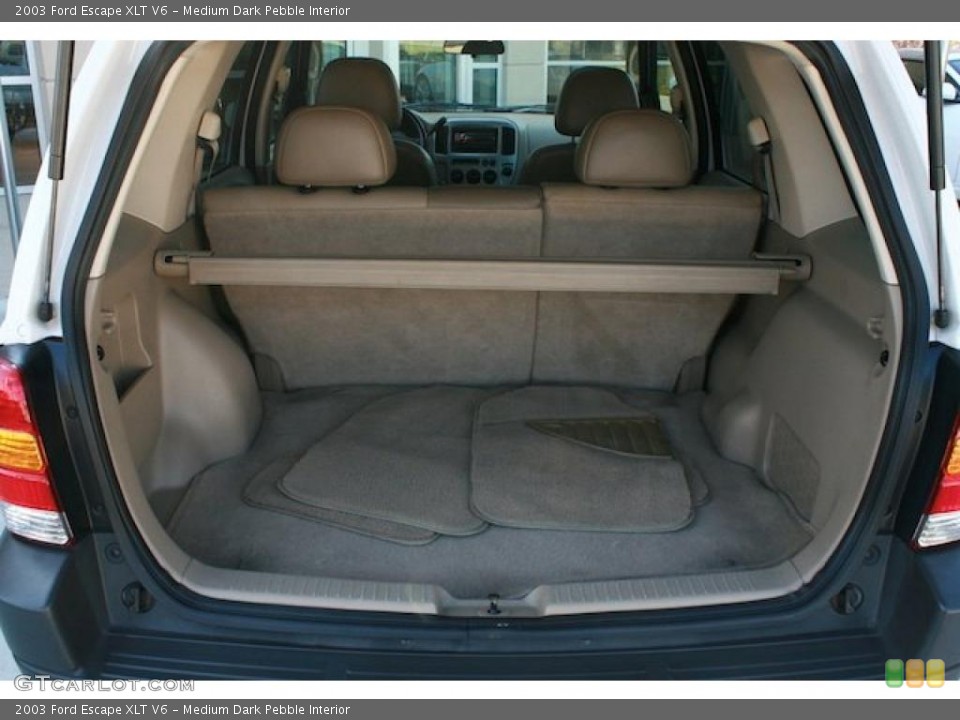Medium Dark Pebble Interior Trunk for the 2003 Ford Escape XLT V6 #40248538