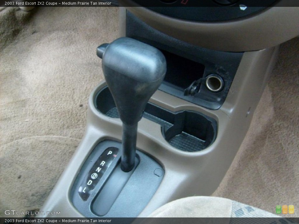 Medium Prairie Tan Interior Transmission for the 2003 Ford Escort ZX2 Coupe #40249770