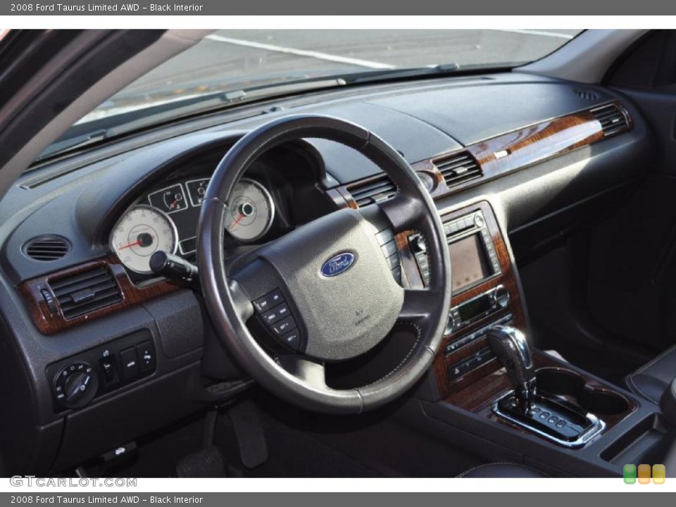 Black Interior Prime Interior for the 2008 Ford Taurus Limited AWD #40251194
