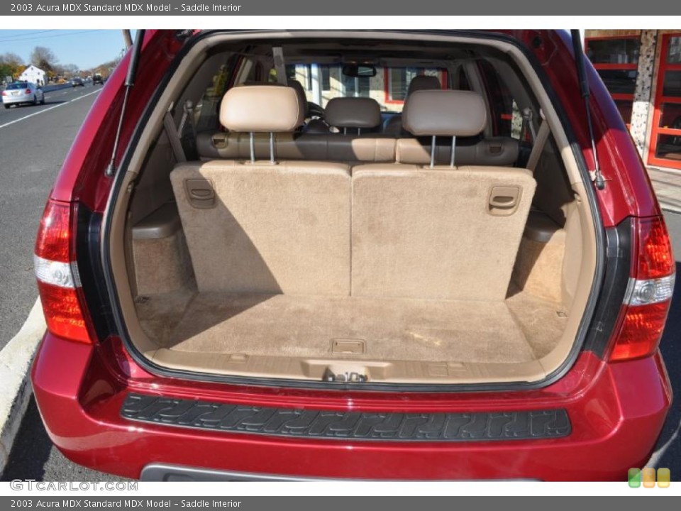 Saddle Interior Trunk for the 2003 Acura MDX  #40252678