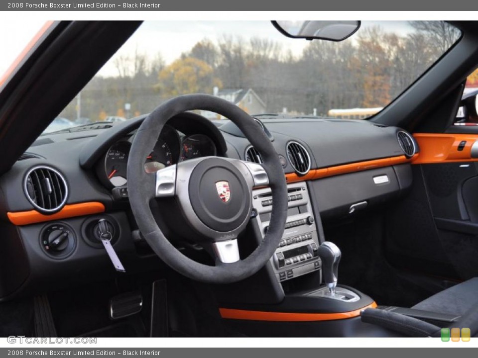 Black Interior Photo for the 2008 Porsche Boxster Limited Edition #40253267