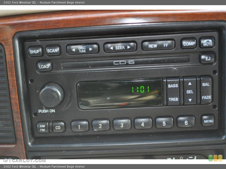 Medium Parchment Beige Interior Controls for the 2002 Ford Windstar SEL #40253594