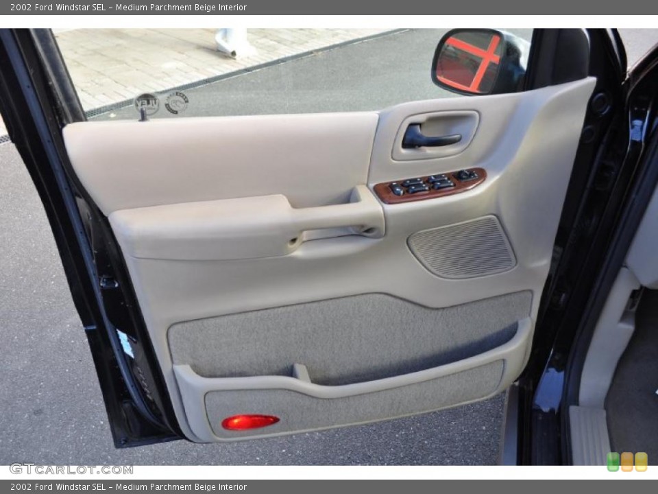 Medium Parchment Beige Interior Door Panel for the 2002 Ford Windstar SEL #40253666
