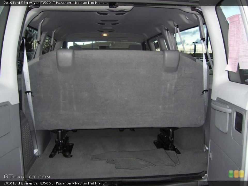 Medium Flint Interior Photo for the 2010 Ford E Series Van E350 XLT Passenger #40257234