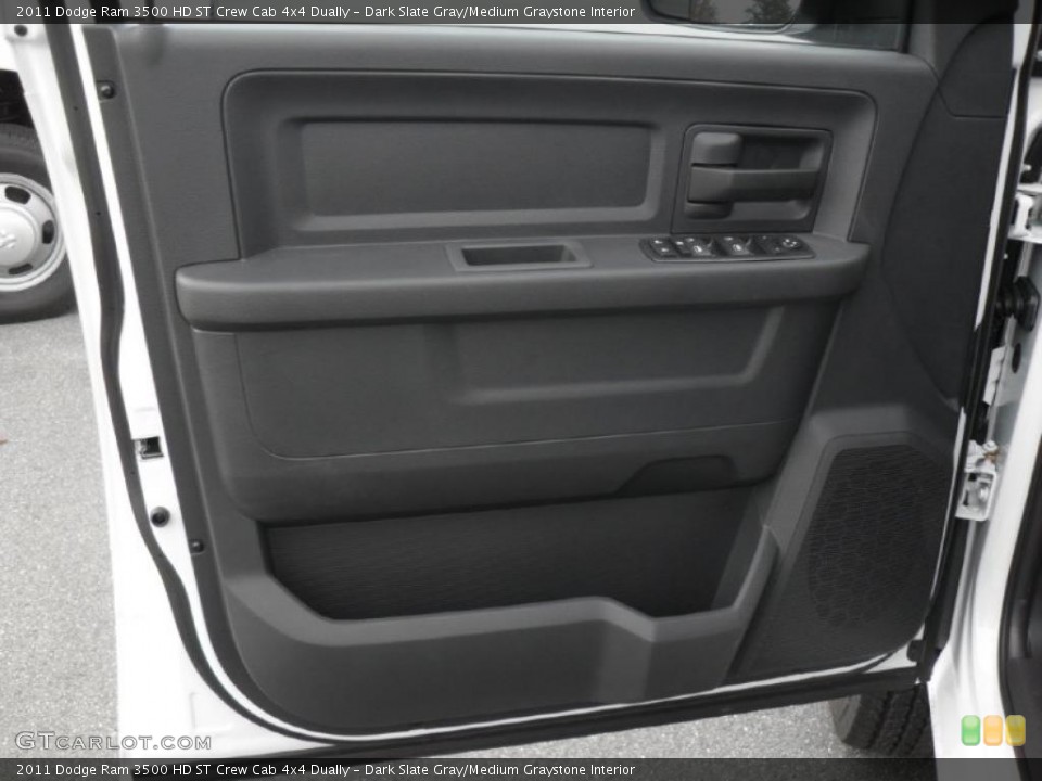 Dark Slate Gray/Medium Graystone Interior Door Panel for the 2011 Dodge Ram 3500 HD ST Crew Cab 4x4 Dually #40257258