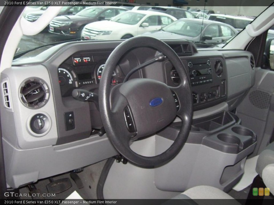 Medium Flint Interior Prime Interior for the 2010 Ford E Series Van E350 XLT Passenger #40257338