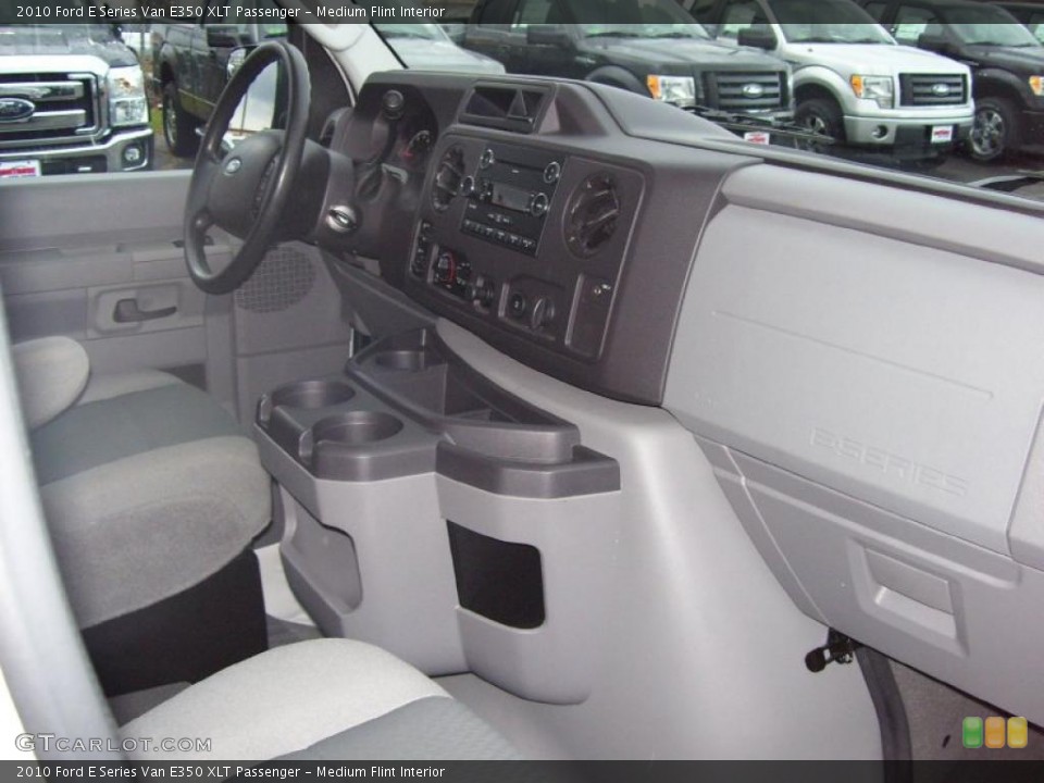 Medium Flint Interior Dashboard for the 2010 Ford E Series Van E350 XLT Passenger #40257370
