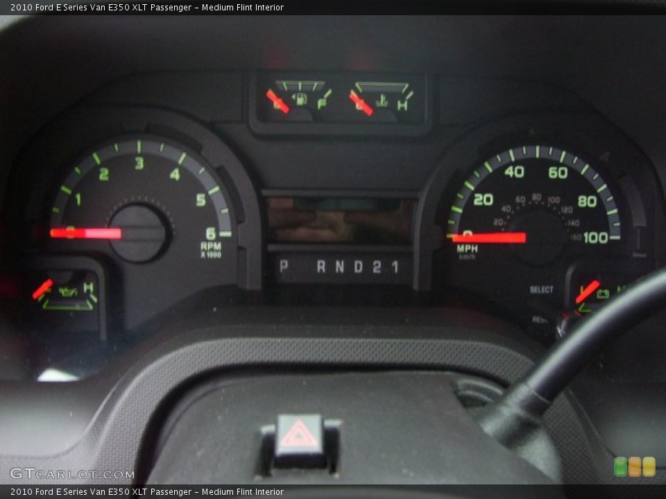 Medium Flint Interior Gauges for the 2010 Ford E Series Van E350 XLT Passenger #40257458