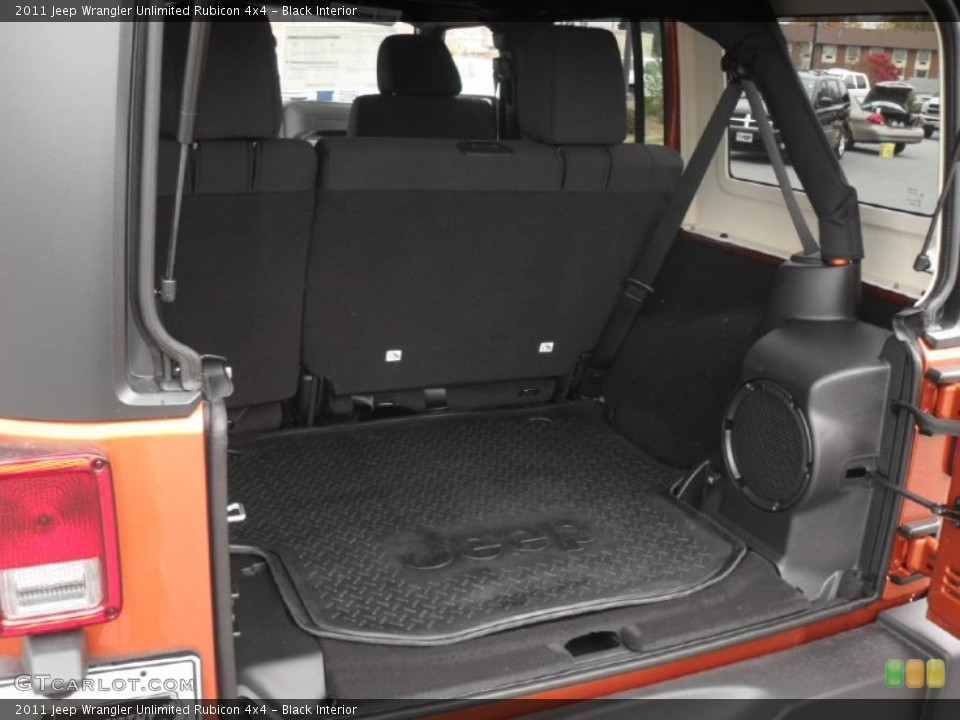 Black Interior Trunk for the 2011 Jeep Wrangler Unlimited Rubicon 4x4 #40257854