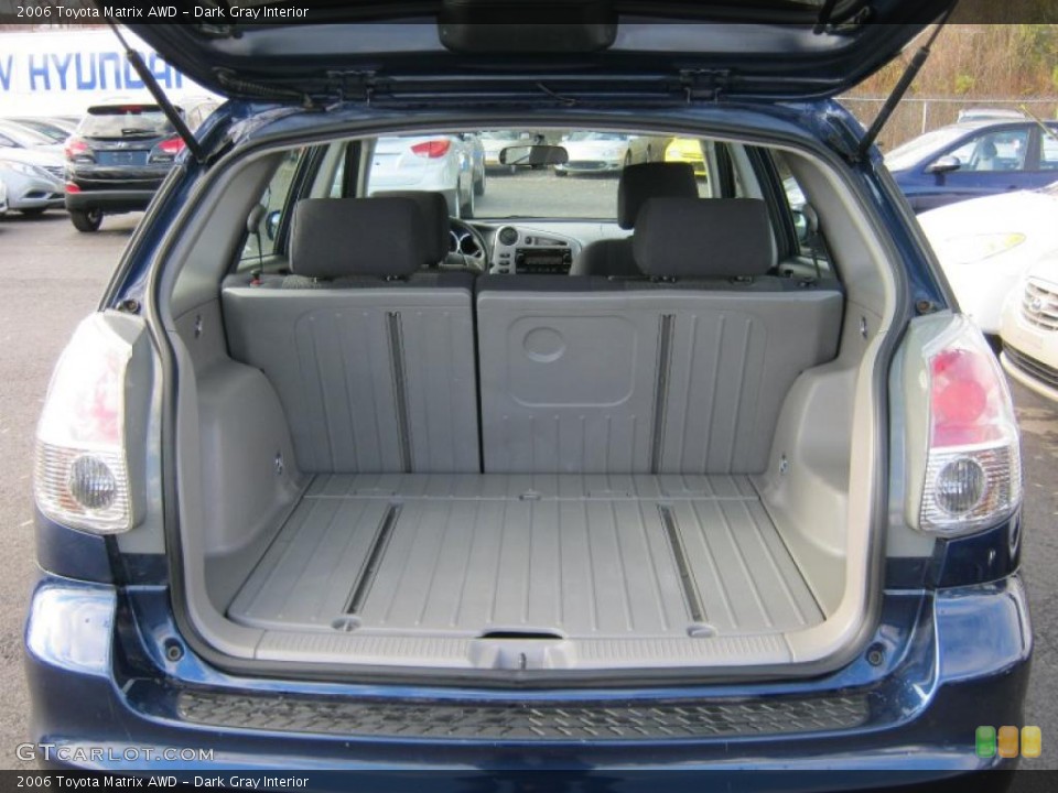 Dark Gray Interior Trunk for the 2006 Toyota Matrix AWD #40258358