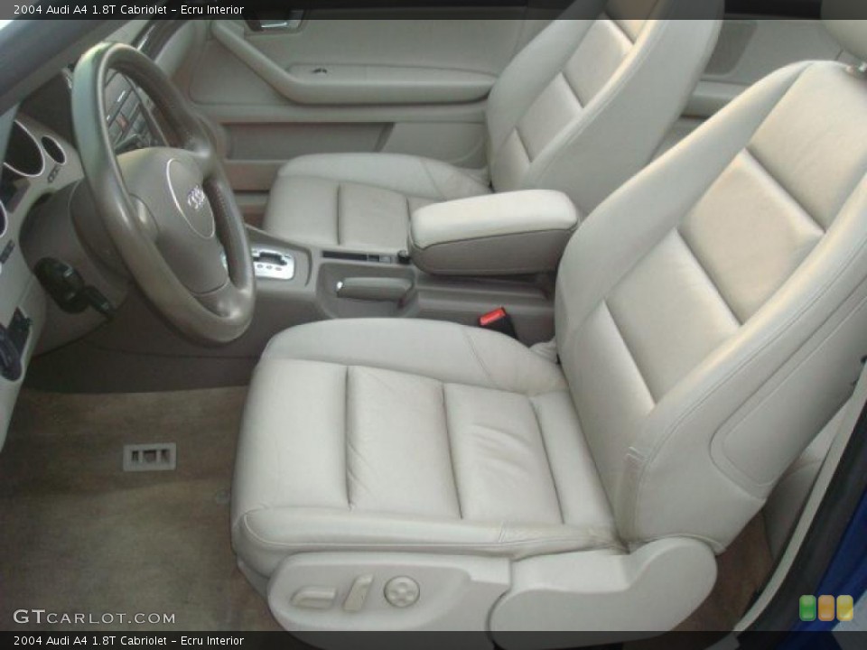Ecru Interior Photo for the 2004 Audi A4 1.8T Cabriolet #40260138