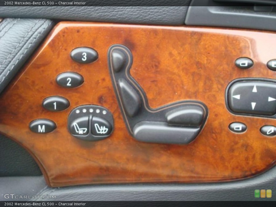 Charcoal Interior Controls for the 2002 Mercedes-Benz CL 500 #40262934