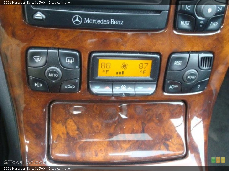 Charcoal Interior Controls for the 2002 Mercedes-Benz CL 500 #40263018