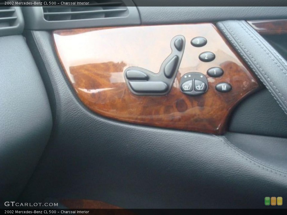 Charcoal Interior Controls for the 2002 Mercedes-Benz CL 500 #40263086