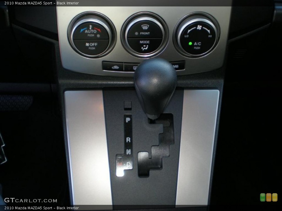 Black Interior Transmission for the 2010 Mazda MAZDA5 Sport #40264574