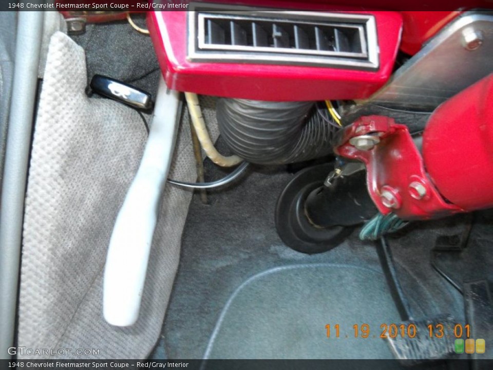 Red/Gray Interior Photo for the 1948 Chevrolet Fleetmaster Sport Coupe #40270274