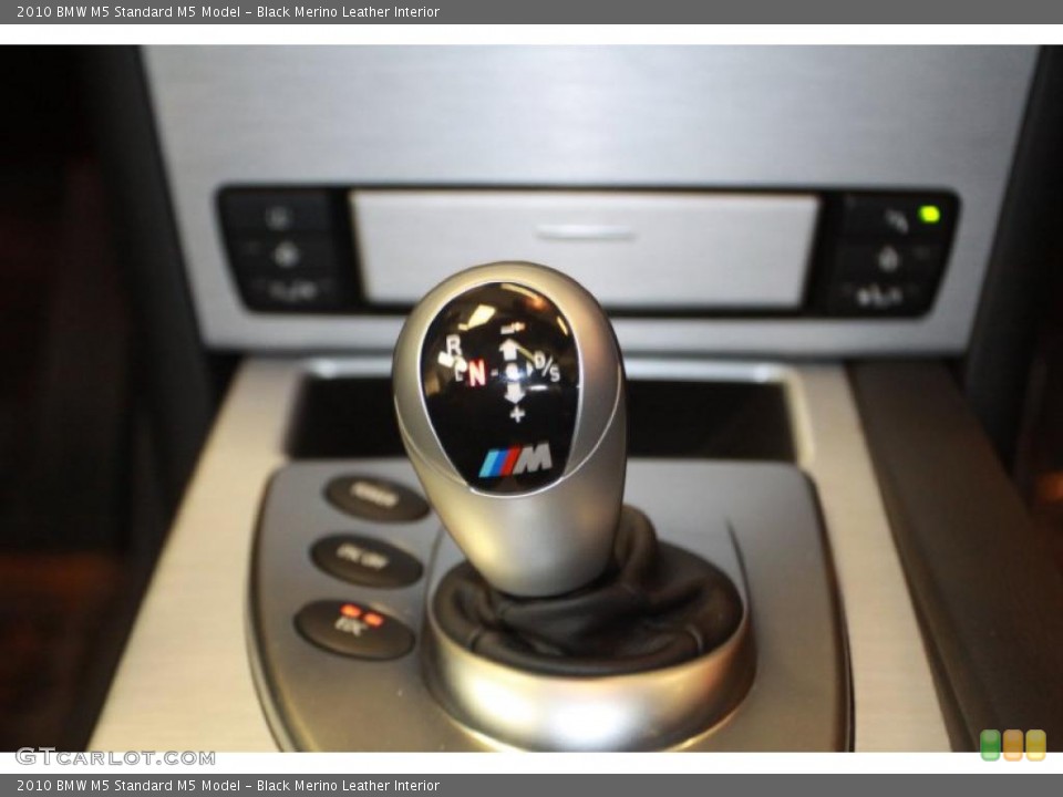 Black Merino Leather Interior Transmission for the 2010 BMW M5  #40271154