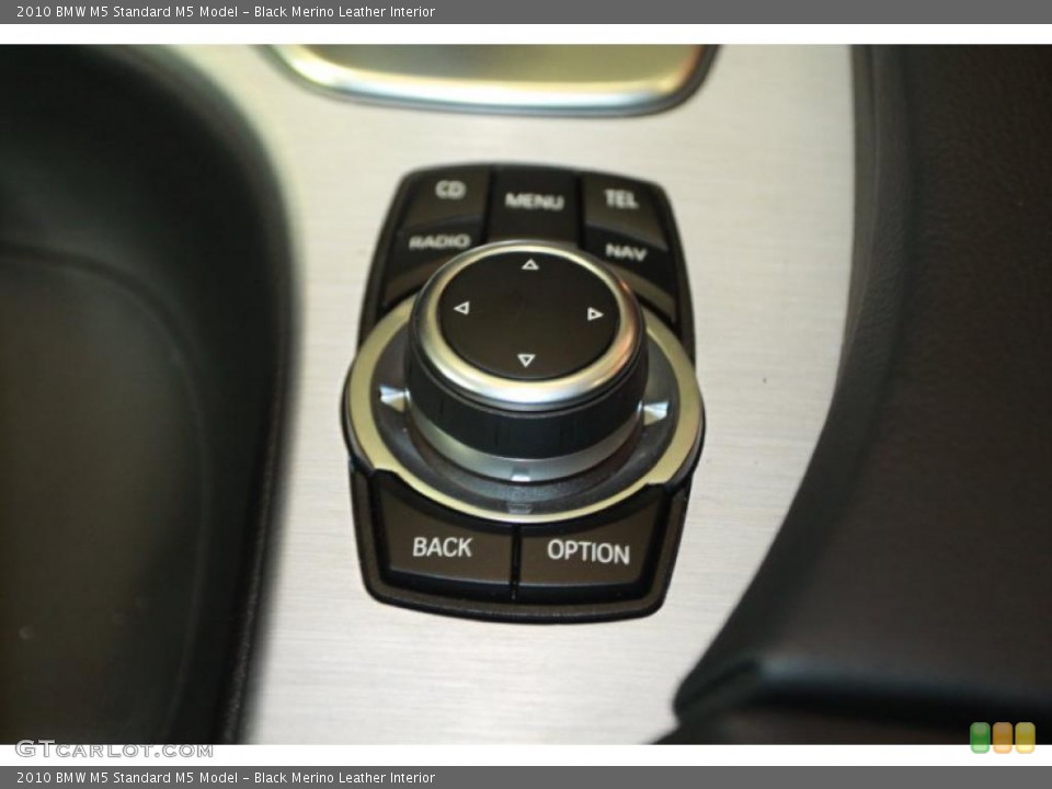 Black Merino Leather Interior Controls for the 2010 BMW M5  #40271169