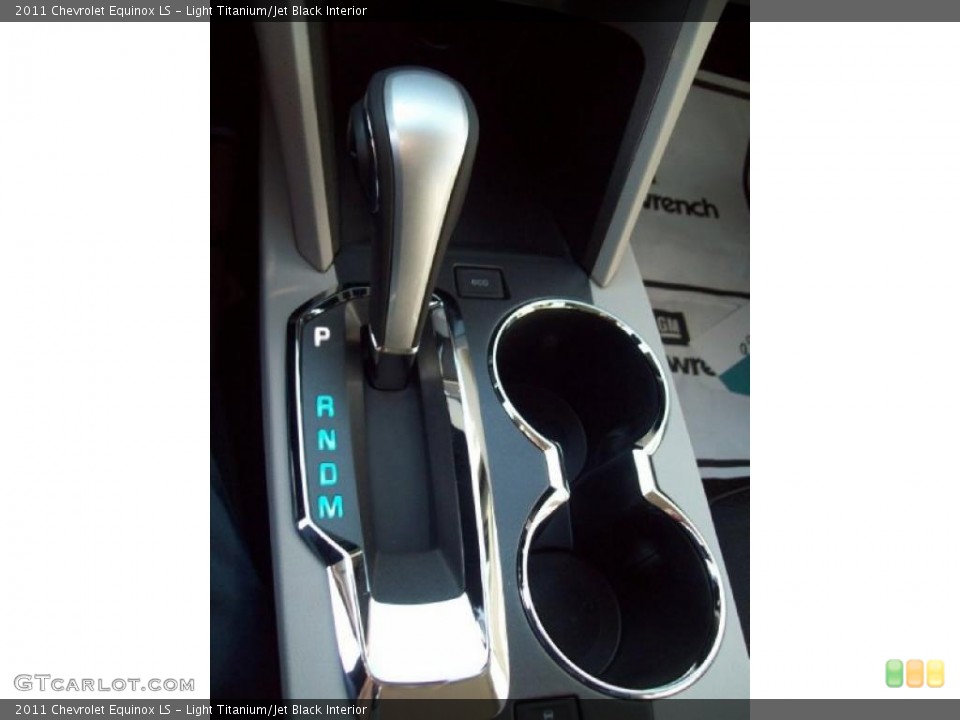 Light Titanium/Jet Black Interior Transmission for the 2011 Chevrolet Equinox LS #40272086