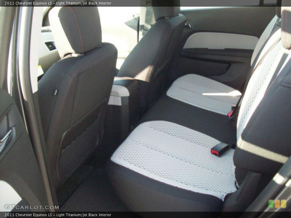 Light Titanium/Jet Black Interior Photo for the 2011 Chevrolet Equinox LS #40272338