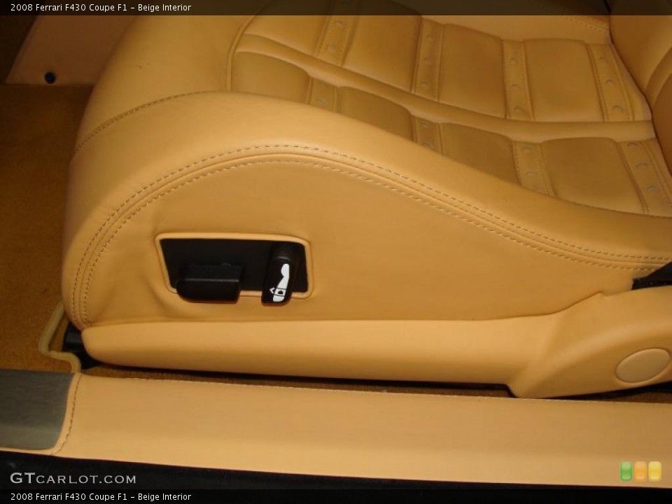 Beige Interior Photo for the 2008 Ferrari F430 Coupe F1 #40272554