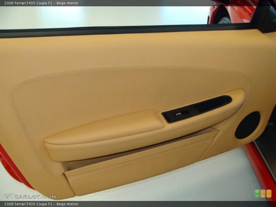 Beige Interior Door Panel for the 2008 Ferrari F430 Coupe F1 #40272566