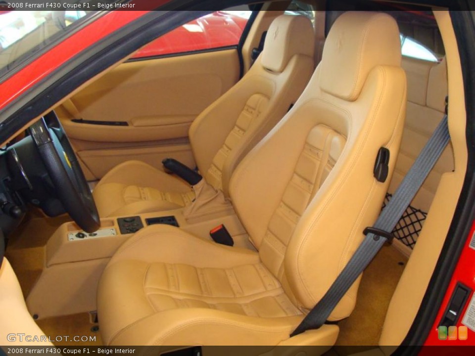 Beige Interior Photo for the 2008 Ferrari F430 Coupe F1 #40272586
