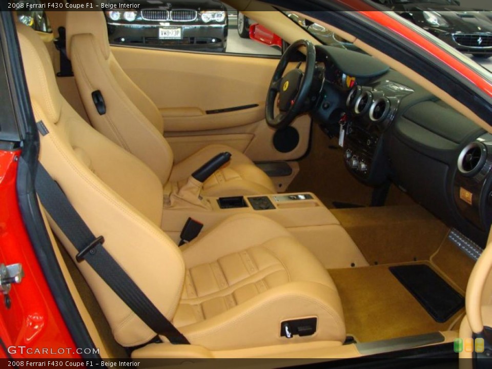 Beige Interior Photo for the 2008 Ferrari F430 Coupe F1 #40272602
