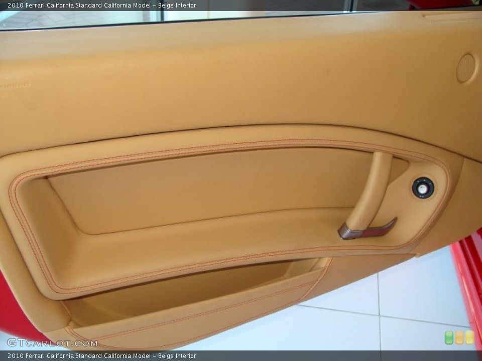 Beige Interior Door Panel for the 2010 Ferrari California  #40272914