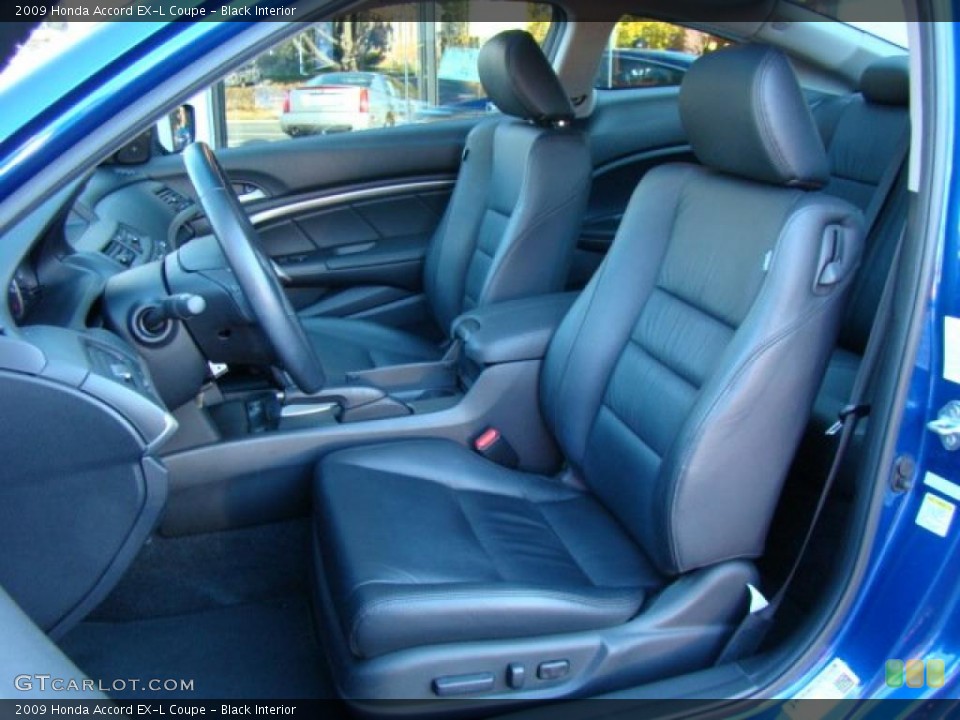 Black Interior Photo for the 2009 Honda Accord EX-L Coupe #40273626