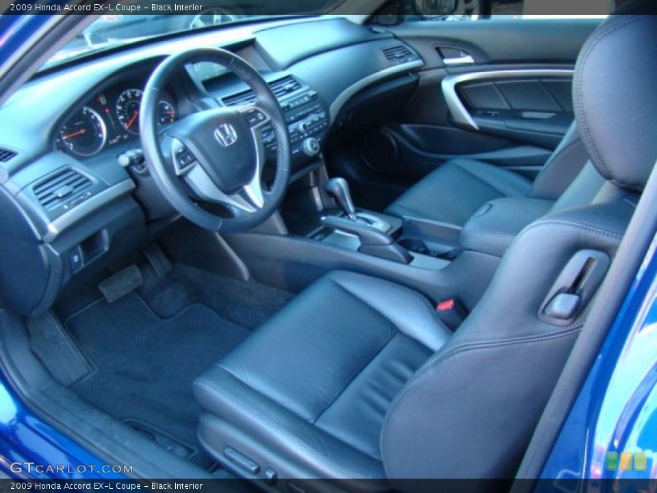 Black Interior Photo for the 2009 Honda Accord EX-L Coupe #40273650