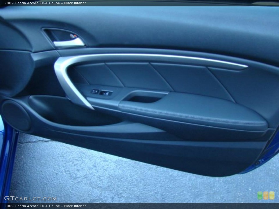 Black Interior Door Panel for the 2009 Honda Accord EX-L Coupe #40273734