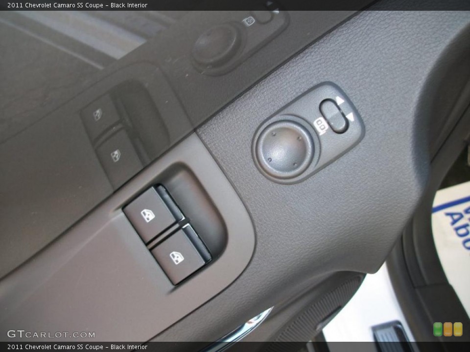 Black Interior Controls for the 2011 Chevrolet Camaro SS Coupe #40275546