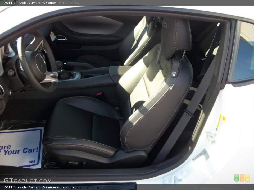 Black Interior Photo for the 2011 Chevrolet Camaro SS Coupe #40275566