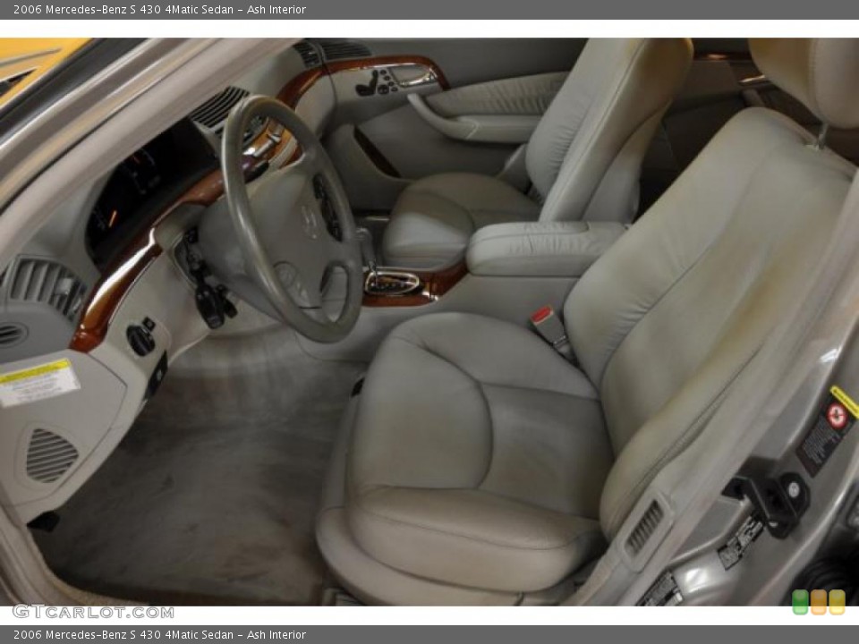 Ash Interior Photo for the 2006 Mercedes-Benz S 430 4Matic Sedan #40276018